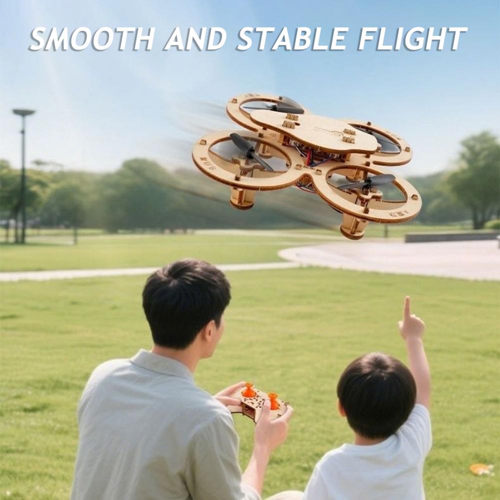 Rc Drone Toy Wooden Drone Puzz - Drone Aerial Photography ulasan dan harga