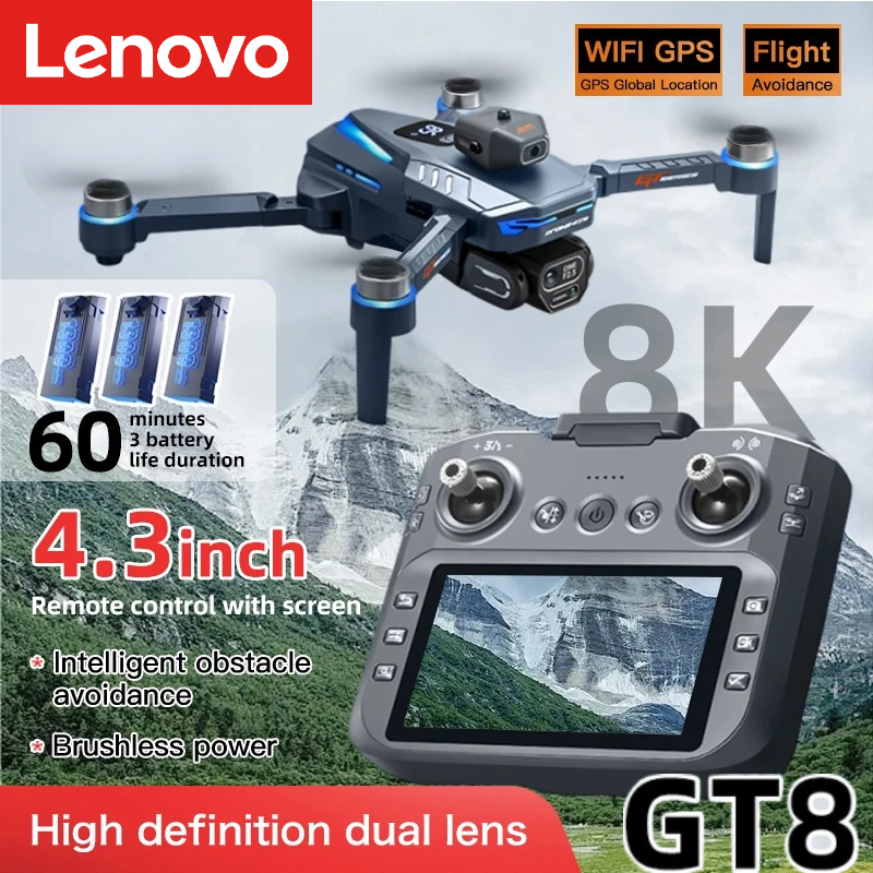 Lenovo GT8 Drone 8K Profession - Drone Multispectral ulasan dan harga