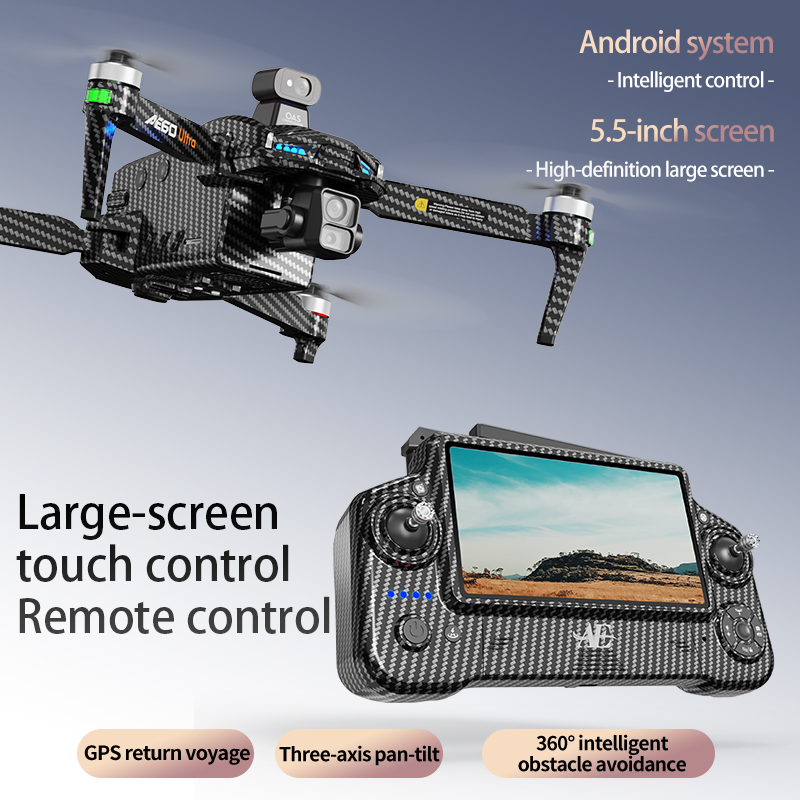 AE60 GPS Drone Professional 8K - Drone Multispectral ulasan dan harga