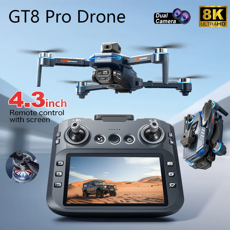 2026 New GT8 Drone GPS 8K Prof - Drone Video Production ulasan dan harga