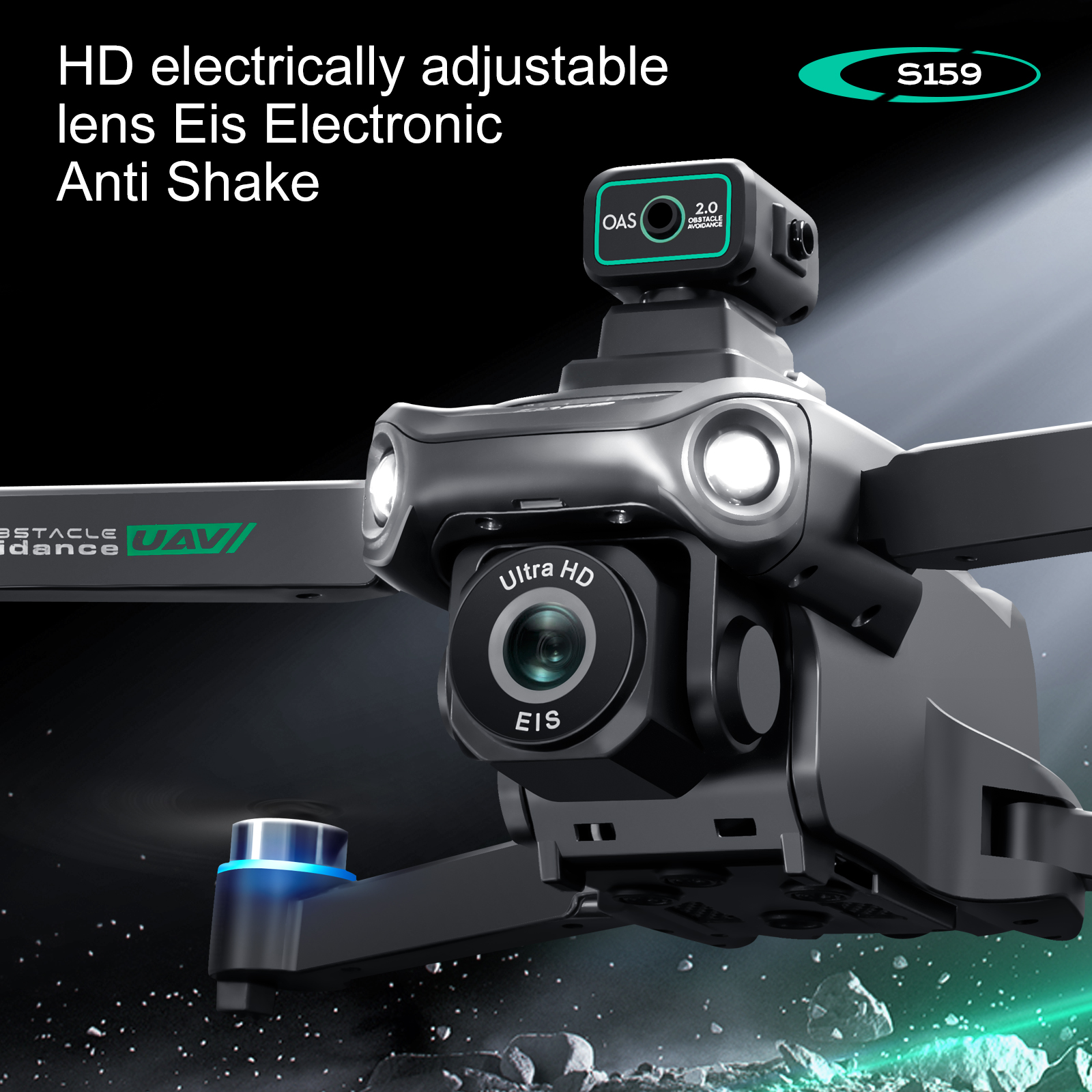 S159 GPS Drone 4K Profesional  - Drone Mapping ulasan dan harga