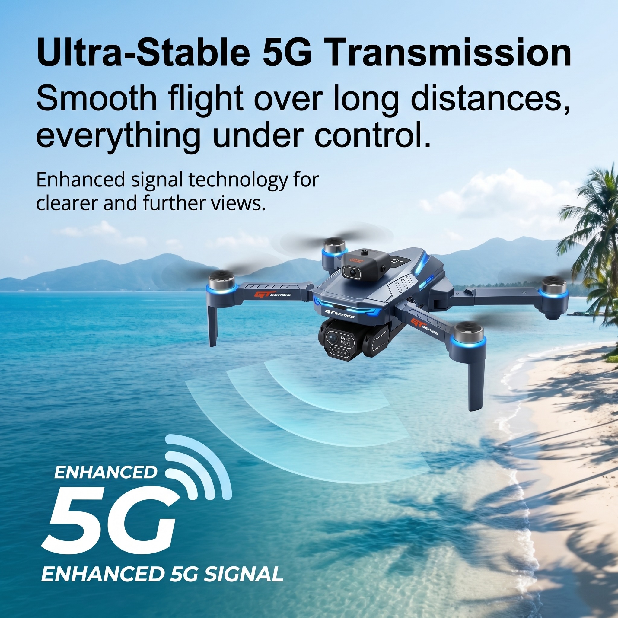 New Drone GT8 8K Professional  - Drone Multispectral ulasan dan harga
